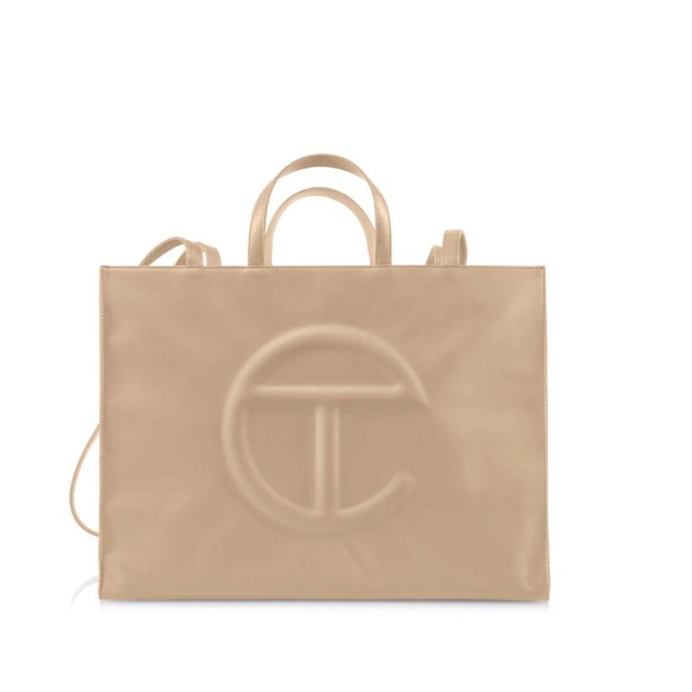 Telfar Large Shopping Bag Cream SOLD OUT